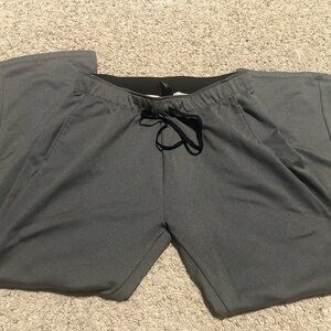 Nike Men's Charcoal Joggers with Black Drawstring